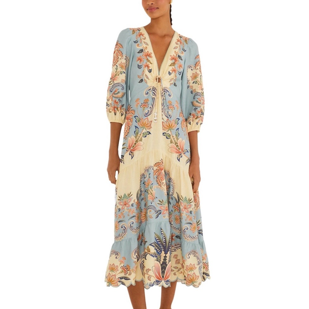 FARM Rio - Boho Beauty Midi Dress
